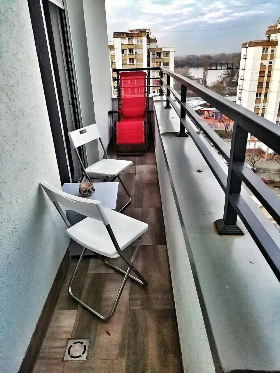 Apartment Terrace Belgrád Kültér fotó